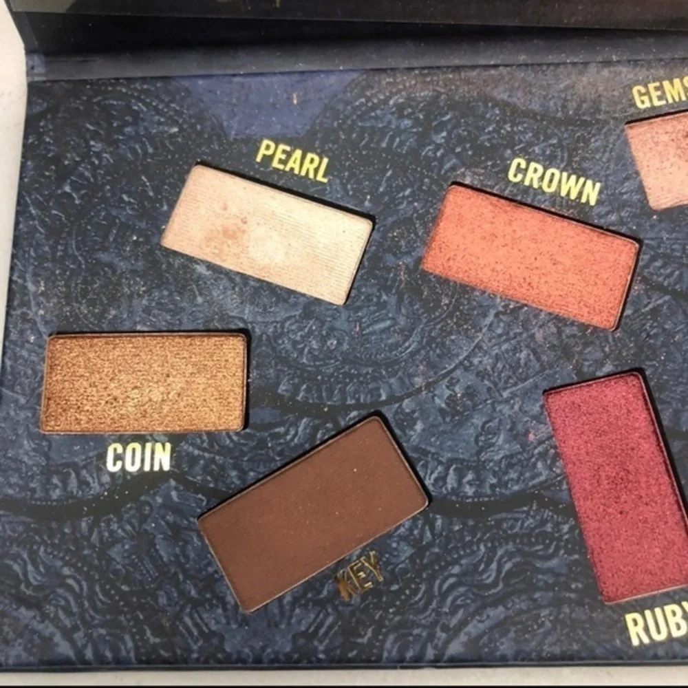 Dose of color hidden treasures eyeshadow Palette neutrals shimmers every day